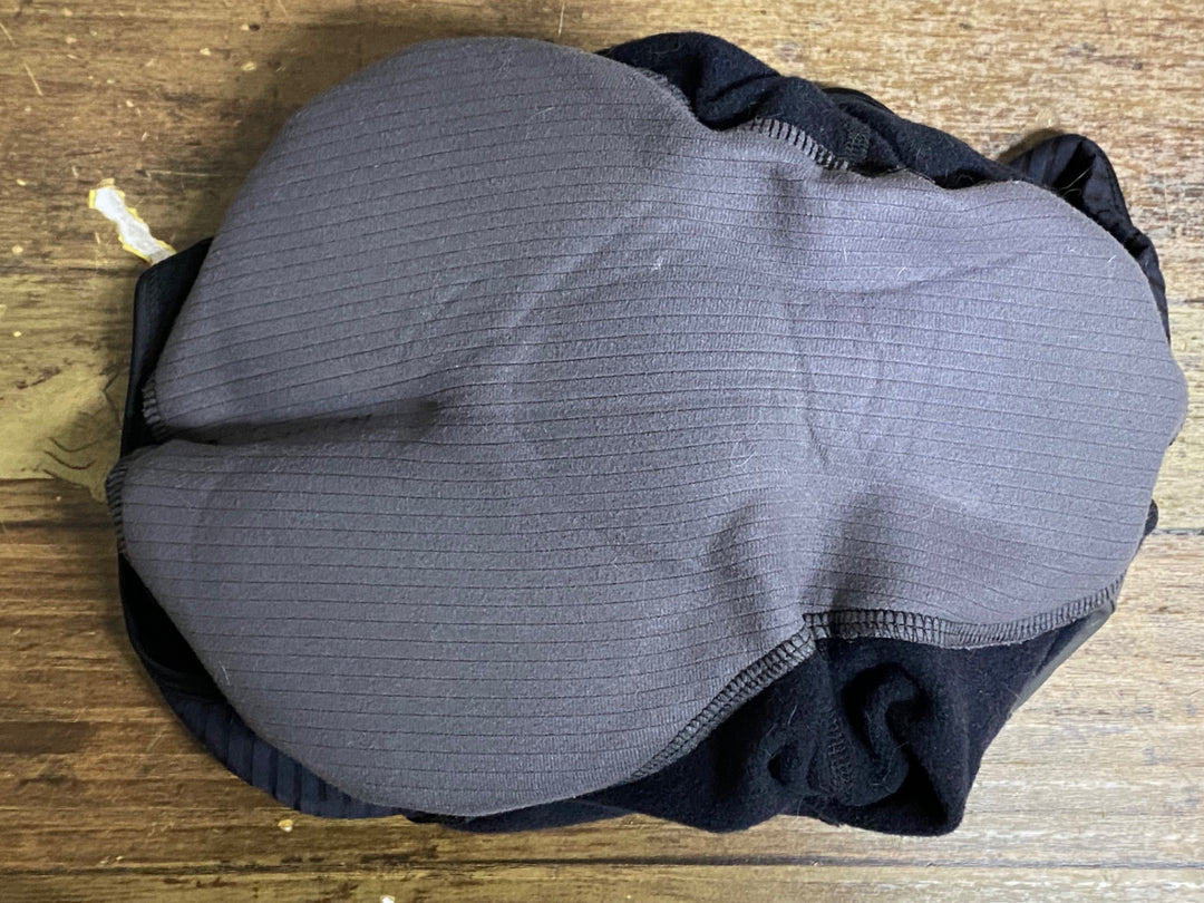 KL458 ラファ Rapha WOMEN'S CARGO WINTER TIGHTS WITH PAD ビブタイツ 黒 XXS 裏起毛 ※動物の毛