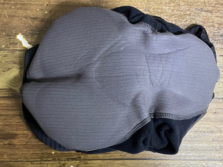 KL458 ラファ Rapha WOMEN'S CARGO WINTER TIGHTS WITH PAD ビブタイツ 黒 XXS 裏起毛 ※動物の毛