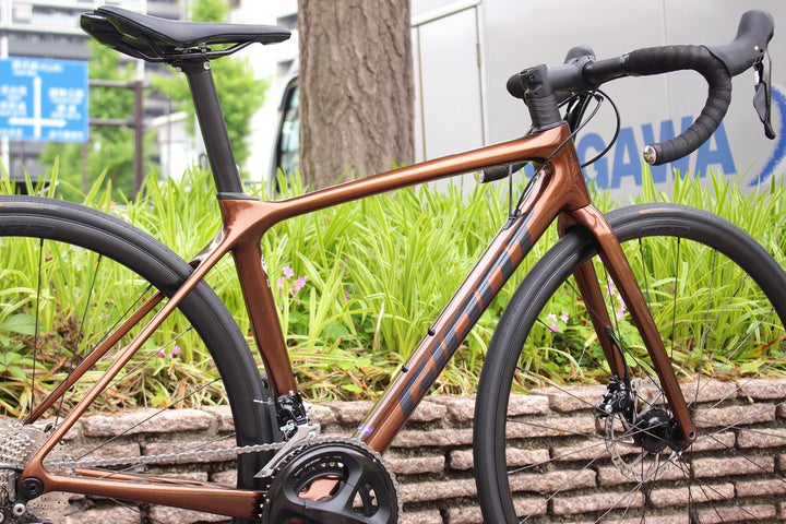 ジャイアント GIANT TCR ADVANCED 2 DISC KOM 2022 XS(425)サイズ シマノ 105 R7020 11S カーボン ロードバイク【名古屋店】