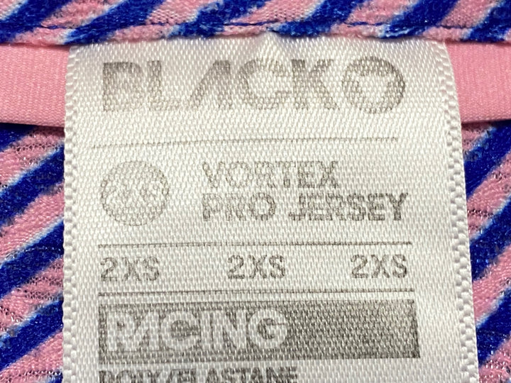 JY820 ブラックシープ BLACK SHEEP VORTEX PRO JERSEY 半袖 サイクルジャージ ネイビー ピンク XXS