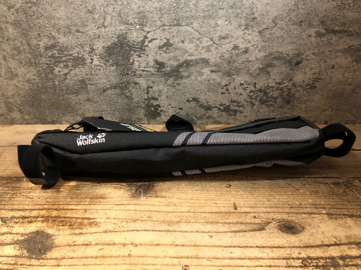 KE576 ジャックウルフスキン Jack Wolfskin トップチューブフレームバッグ ブラック