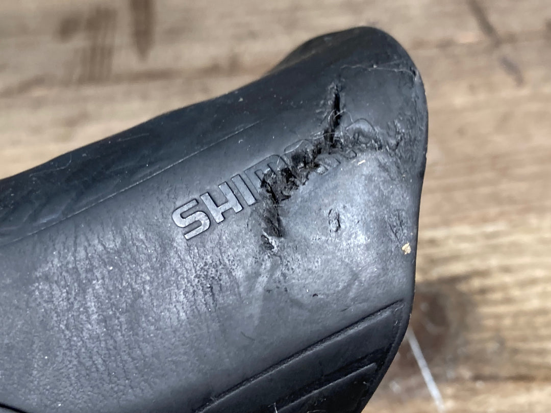 JJ093 シマノ SHIMANO ST-R7020 STIレバー 2x11S ※ブラケット劣化破れ傷,パーツ欠品,固定部えぐれの為ジャンク
