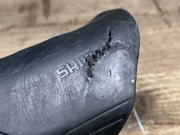 JJ093 シマノ SHIMANO ST-R7020 STIレバー 2x11S ※ブラケット劣化破れ傷,パーツ欠品,固定部えぐれの為ジャンク