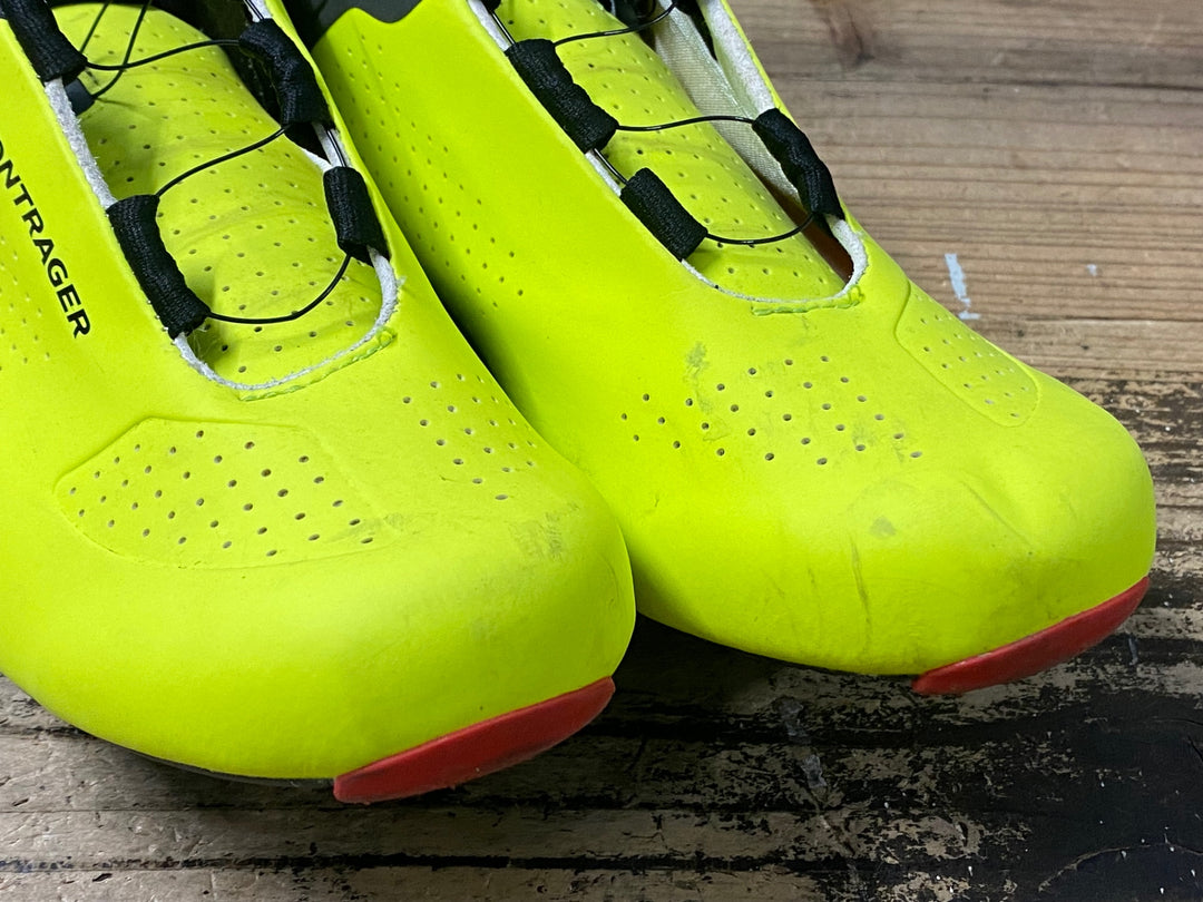 KK644 ボントレガー BONTRAGER BALLISTA ビンディングシューズ SPD-SL EU42 黄 ※ソール傷