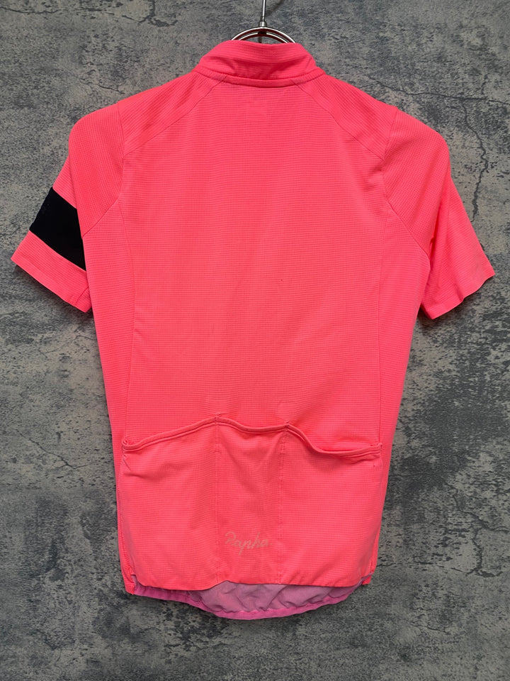 KR344 ラファ RAPHA WOMEN’S FLYWEIGHT JERSEY 半袖 サイクルジャージ XXS ピンク