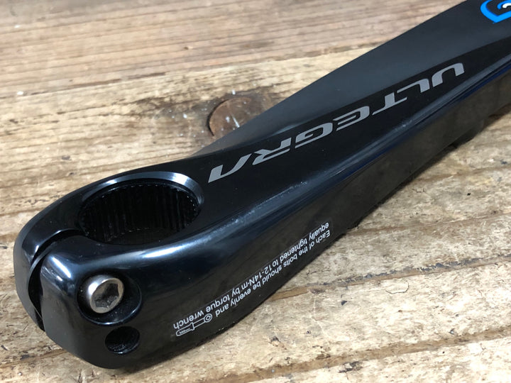 KB979 シマノ SHIMANO アルテグラ ULTEGRA FC-R8000 ステージス STAGES パワーメーター クランク 左のみ 170mm ※通信確認済み
