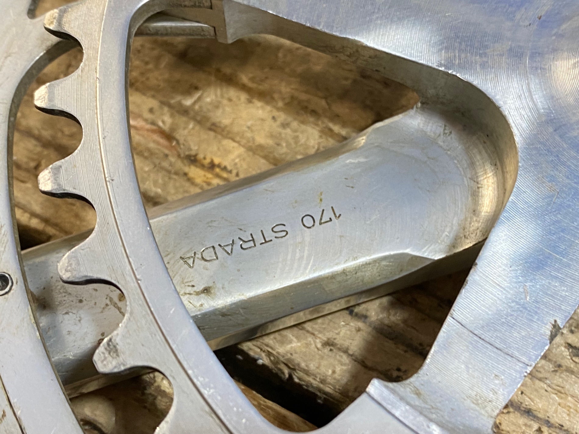 KC907 カンパニョーロ CAMPAGNOLO STRADA SUPER RECORD クランクセット