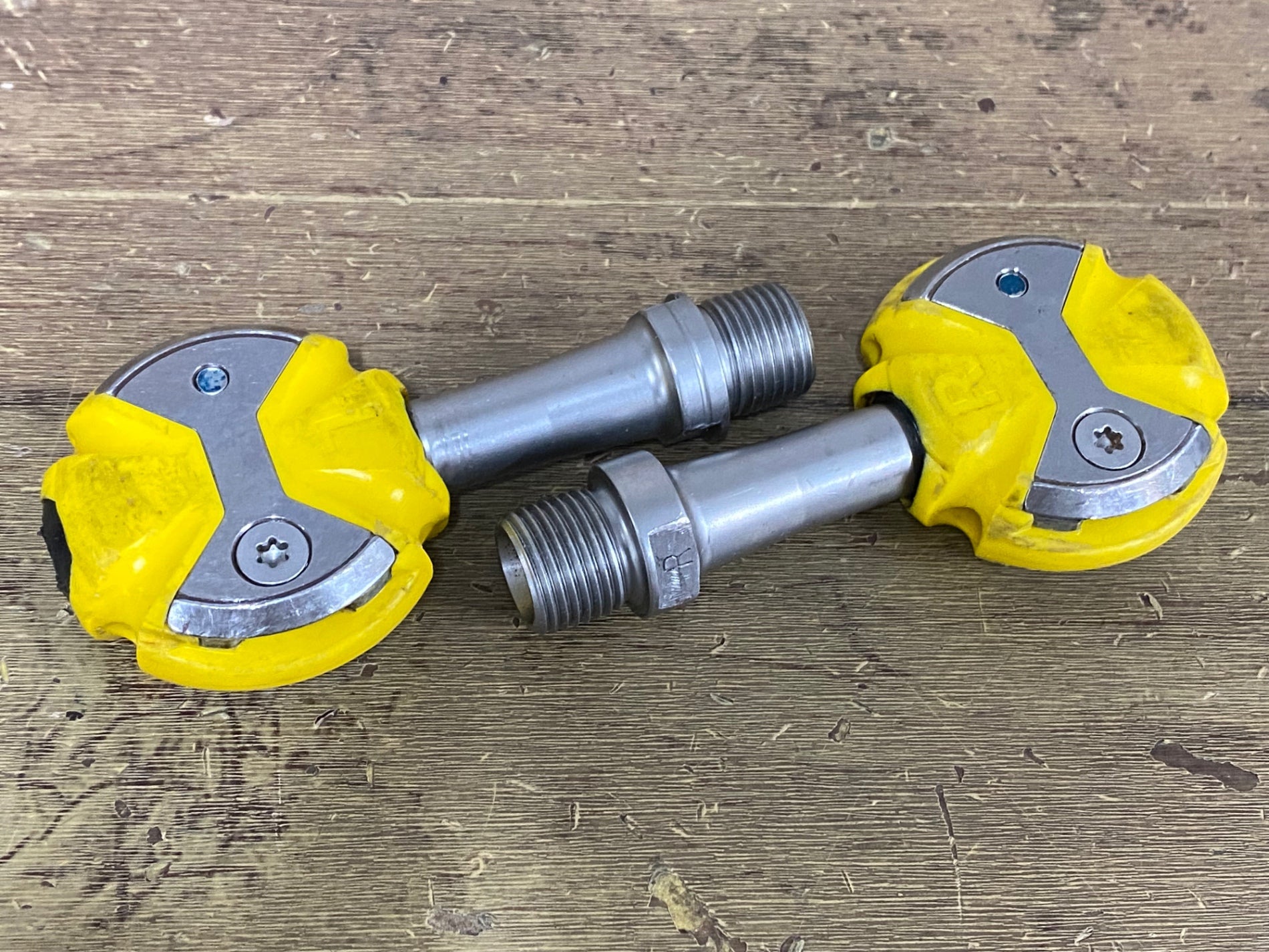 JS905 スピードプレイ SPEEDPLAY ZERO ビンディングペダル 黄色