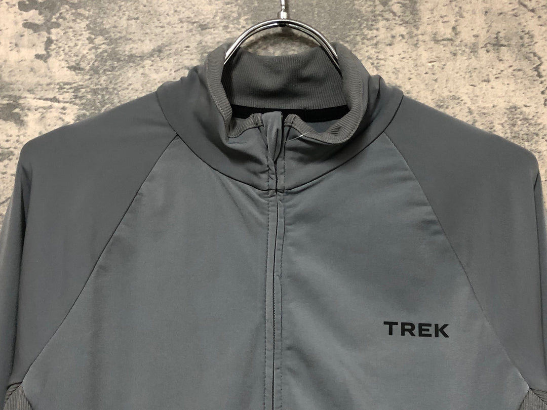 JV771 トレック TREK 長袖 サイクルジャージ グレー M