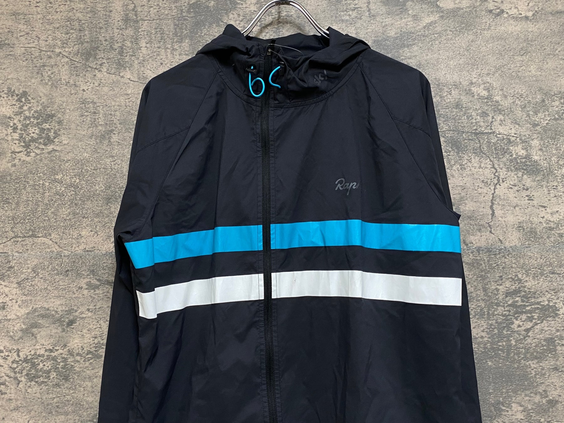 JN157 ラファ Rapha MEN'S SPRAY JACKET 長袖 ウィンドブレーカー 黒 L