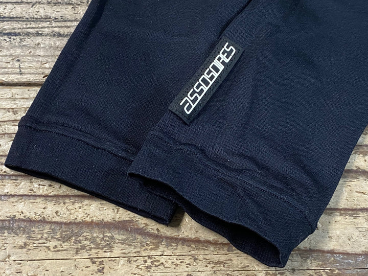 JW789 アソス assos Leg Foil レッグカバー 黒 0