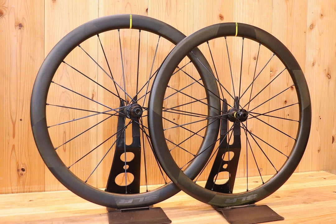 マヴィック MAVIC コスミック COSMIC SLR 45 DISC カーボン チューブレスレディ ホイールセット シマノ 11S/12S 【芦屋店】