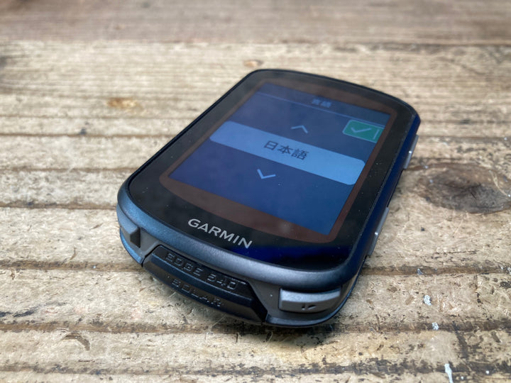 JM616 ガーミン GARMIN EDGE 540 SOLAR サイクルコンピューター センサー付属 動作確認済