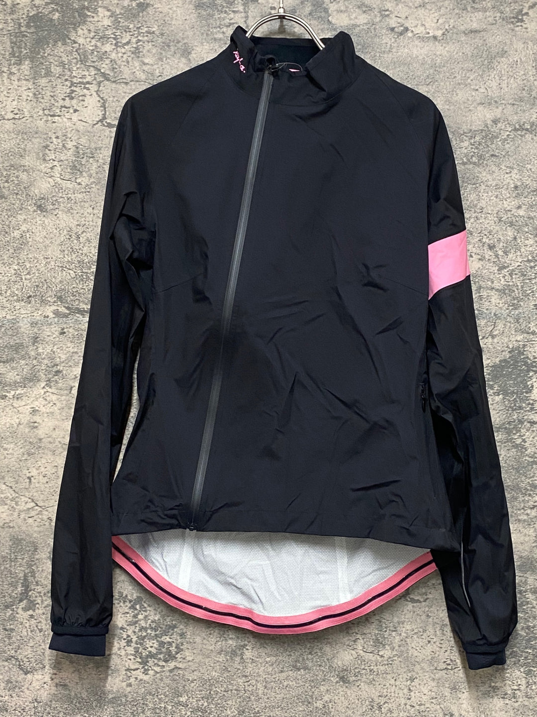 KF593 ラファ Rapha COLLECTOR'S EDITION CLASSIC RAIN JACKET 長袖 レインジャケット 黒 S レディース