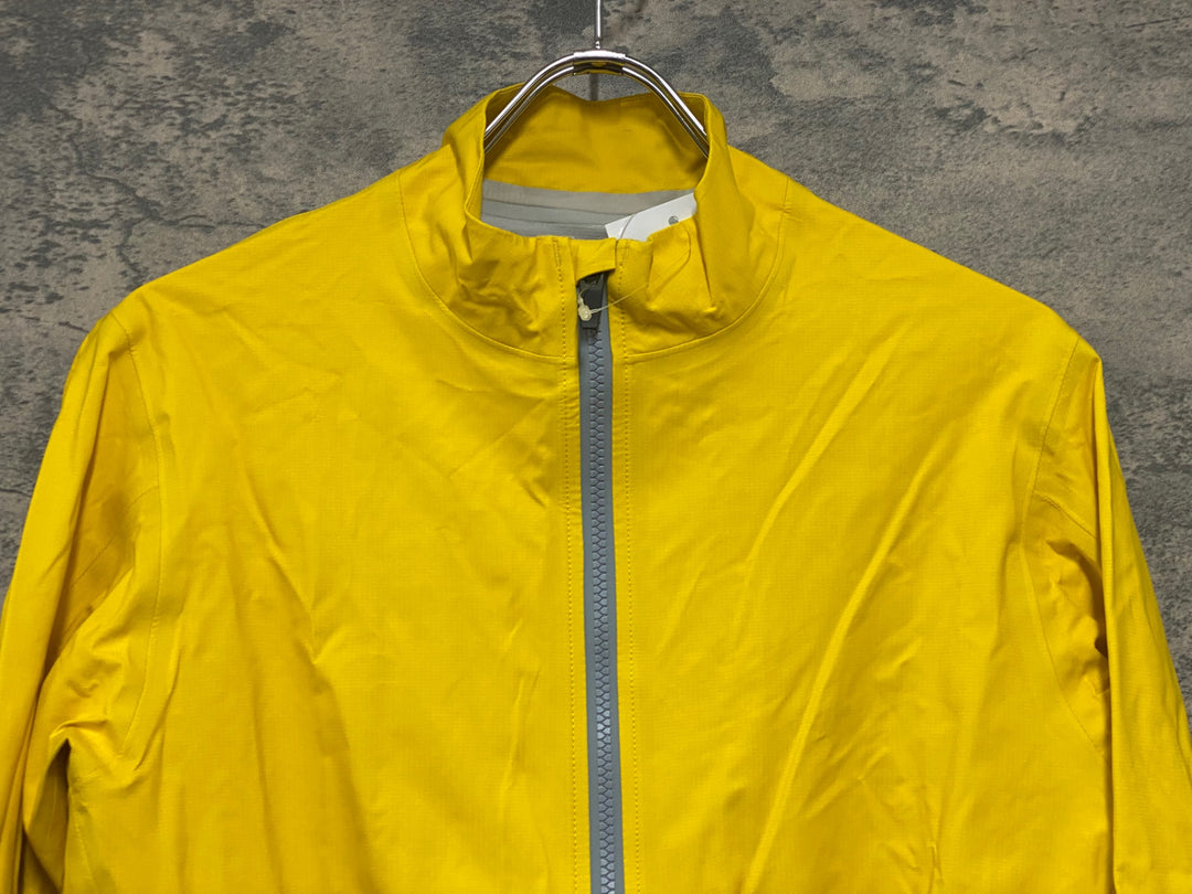 JY660 カフェドシクリステ CAFE DU CYCLISTE SUZETTE MEN 長袖 レインジャケット 黄 M