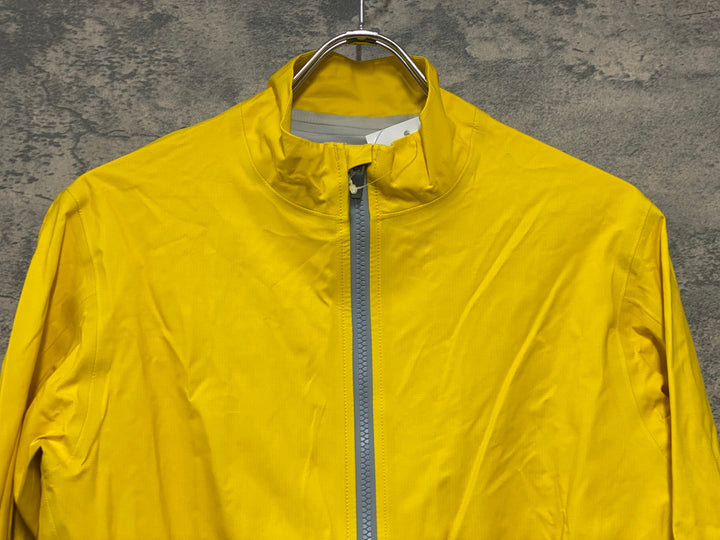 JY660 カフェドシクリステ CAFE DU CYCLISTE SUZETTE MEN 長袖 レインジャケット 黄 M