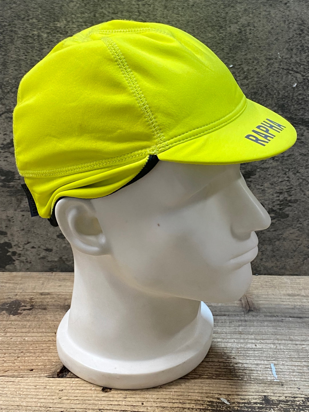KA644 ラファ Rapha ウインターキャップ 黄 ワンサイズ 裏起毛