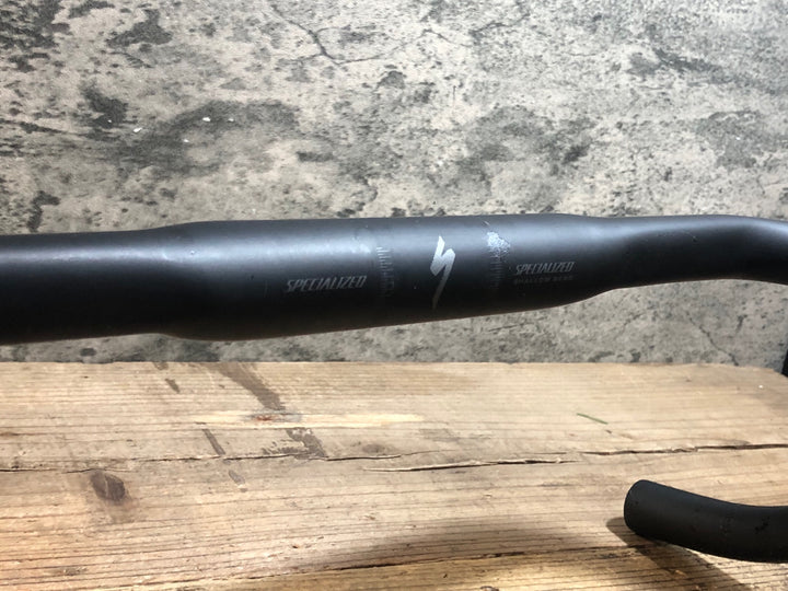 KK325 スペシャライズド SPECIALIZED SHALLOW BEND アルミドロップハンドル Φ31.8 エンドC-C400mm