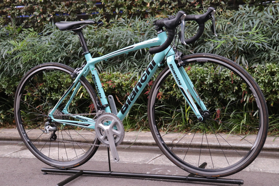 ビアンキ BIANCHI ヴィアニローネ VIA NIRONE 7 2016年 50サイズ シマノ 105 5800 MIX 11S アルミ ロードバイク 【さいたま浦和店】