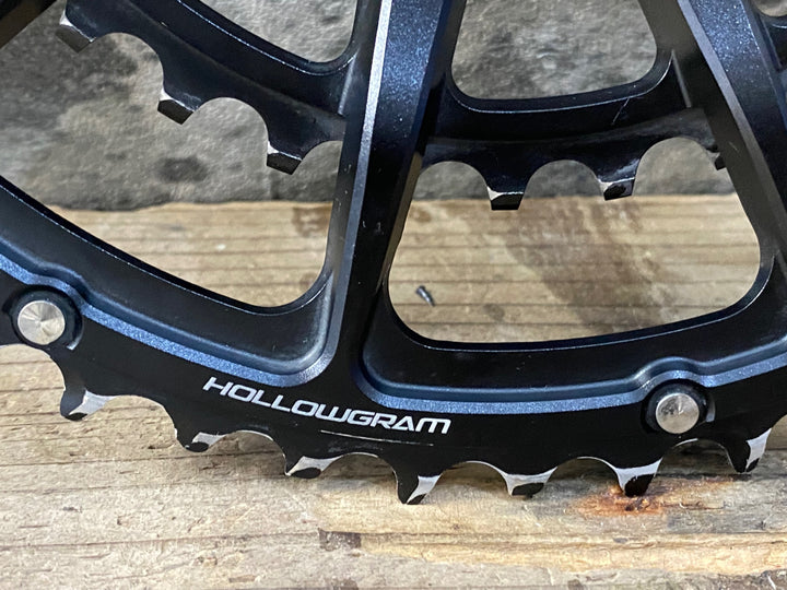 JS017 ホログラム HOLLOWGRAM OPI SPIDERING SL チェーンリング 50/34T アウターインナー一体型