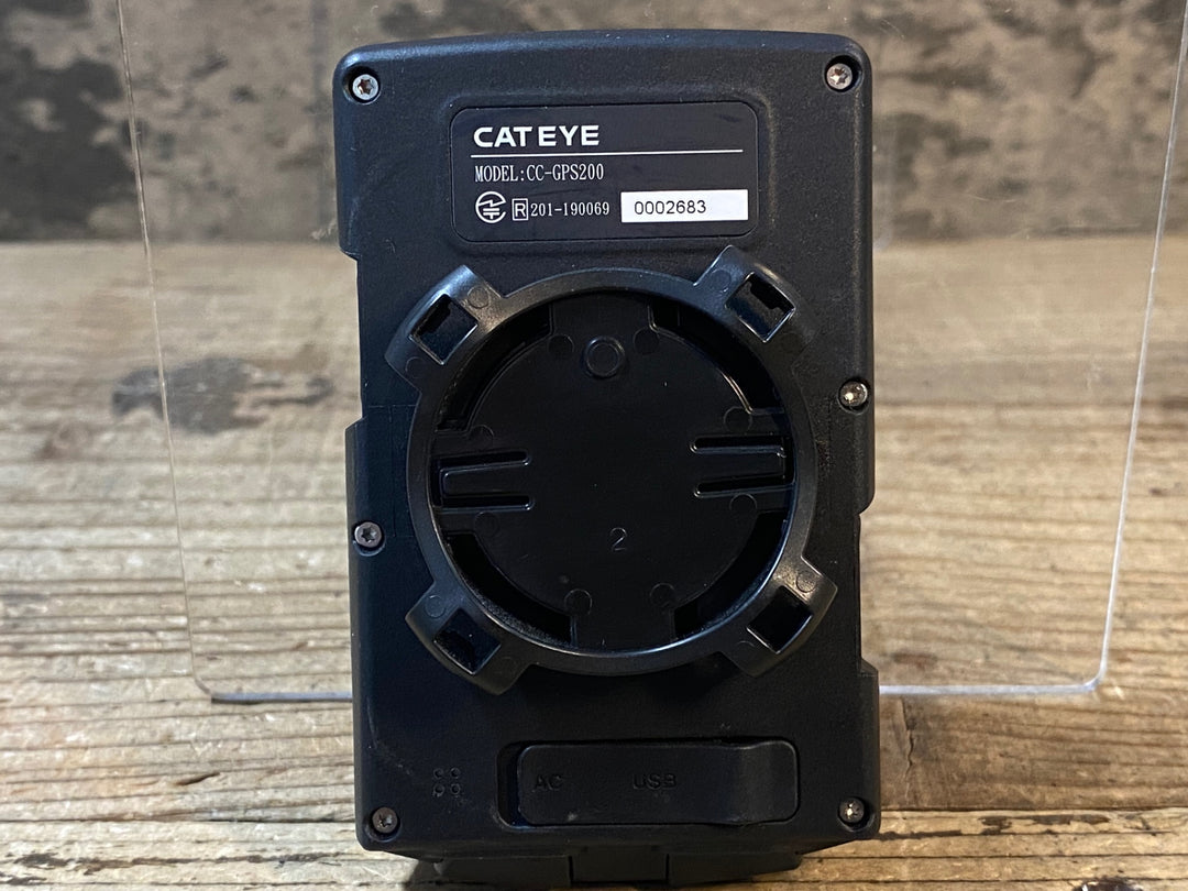 JH230 キャットアイ CATEYE AVVENTURA CC-GPS200 サイクルコンピューター 起動確認済