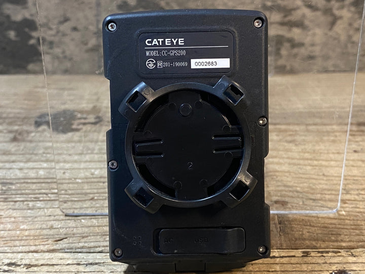 JH230 キャットアイ CATEYE AVVENTURA CC-GPS200 サイクルコンピューター 起動確認済