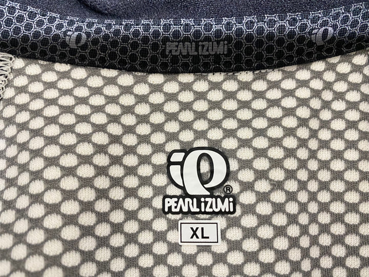 KF697 パールイズミ PEARL iZUMi 長袖 サイクルジャケット 白 黒 XL 裏起毛