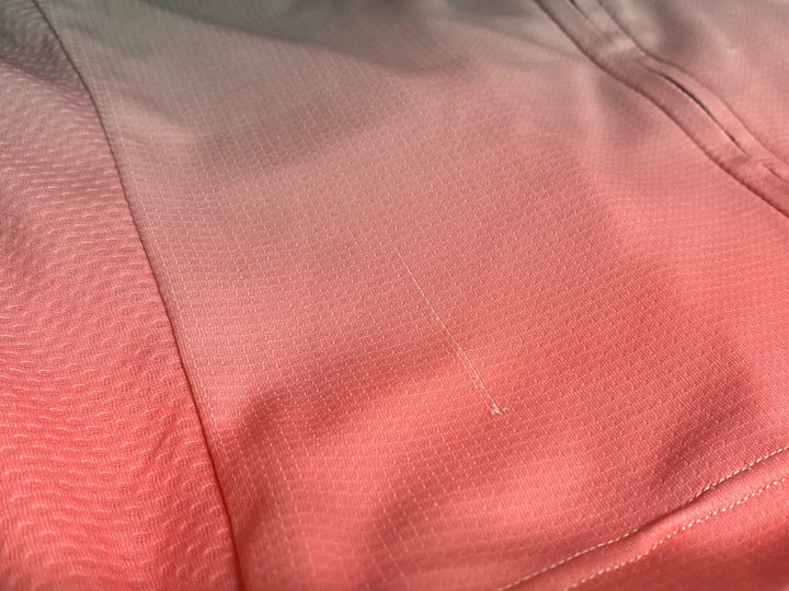 KM206 ラファ Rapha PRO TEAM TRAINING JERSEY 半袖 サイクルジャージ 黒グレーピンク S ※ほつれあり