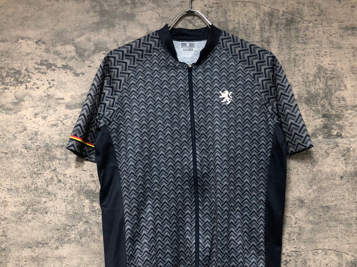 JW389 カペルミュール KAPELMUUR 半袖 サイクルジャージ 紺 ASIA L