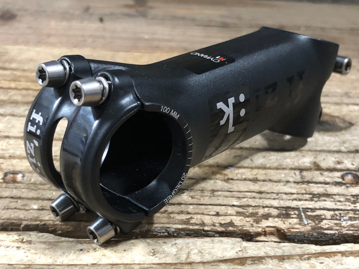 KJ419 フィジーク fizik CYRANO R1 アルミ ステム 100mm Φ31.8 OS 20°