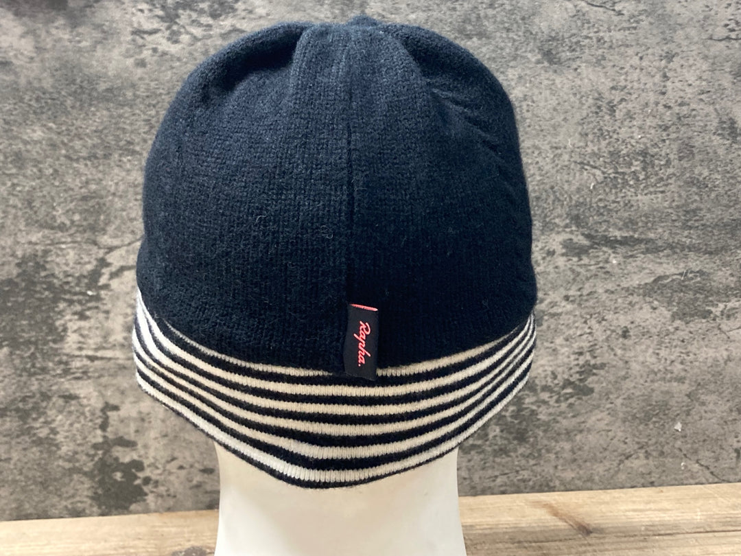 KP529 ラファ Rapha ニット サイクルキャップ 黒 F