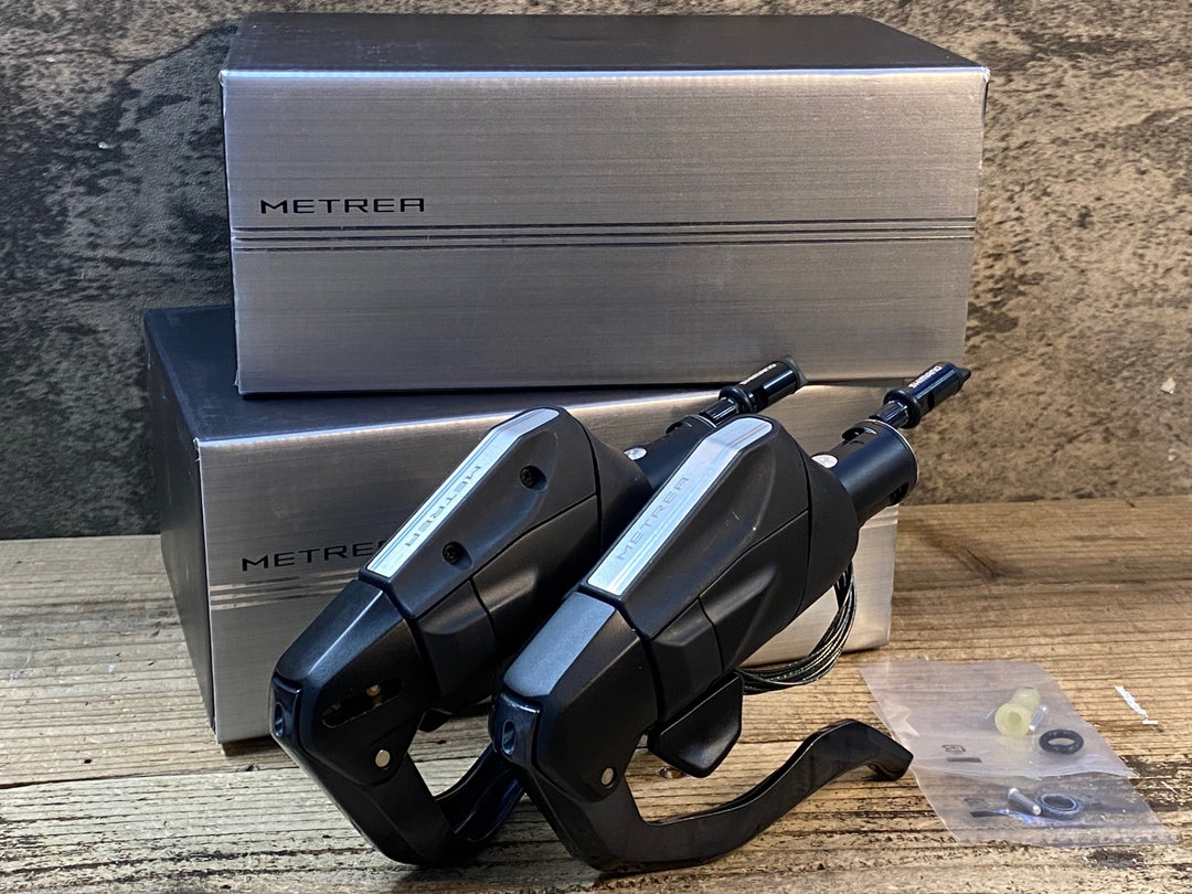 JU377 シマノ SHIMANO メトレア METREA ST-U5060 ブルホーンバー用STIレバー 油圧ブレーキ 2×11S 未使用