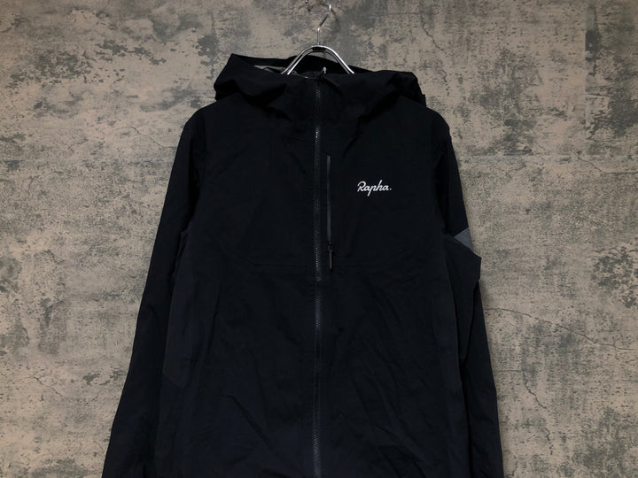JU325 ラファ Rapha TRAIL GORE TEX INFINIUM JACKET 長袖 サイクルジャケット 黒 M