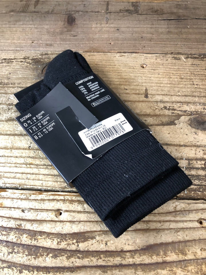 JQ190 アソス assos winterPlusSocks サイクルソックス 黒 2