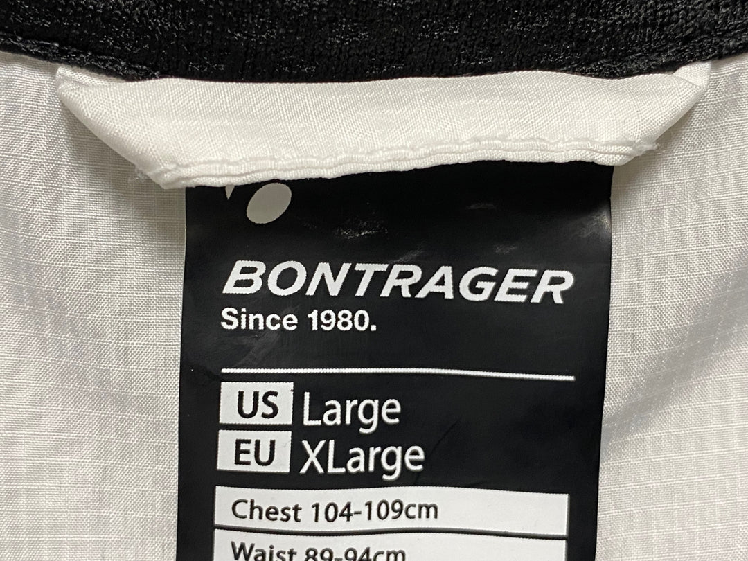 KF157 ボントレガー BONTRAGER 長袖 ウインドブレイカー 白 XL ※汚れ
