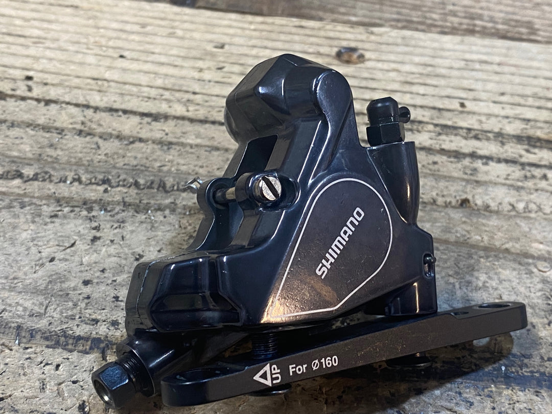 JX408 シマノ SHIMANO BR-RS805 ディスクブレーキキャリパー 前後セット ※パッド,脱落防止ピン欠品