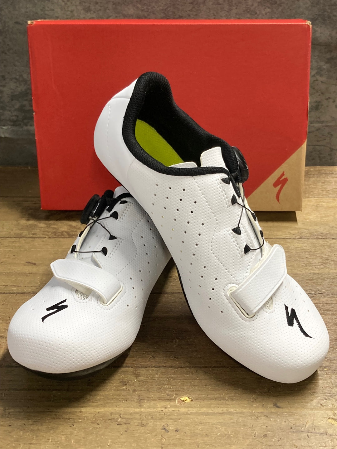 KL073 スペシャライズド SPECIALIZED Torch 1.0 BG BOA ビンディングシューズ 白 EU38