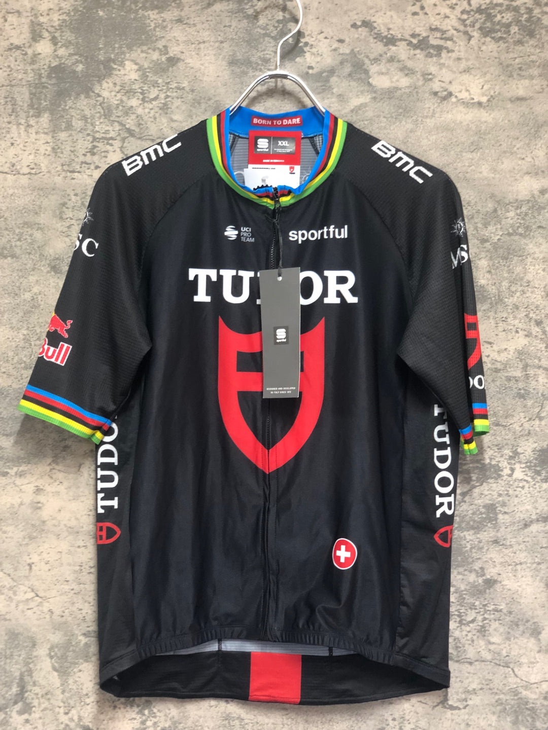 KM777 スポーツフル sportful TUD SUPERNOVA JERSEY 半袖 サイクルジャージ 黒 XXL