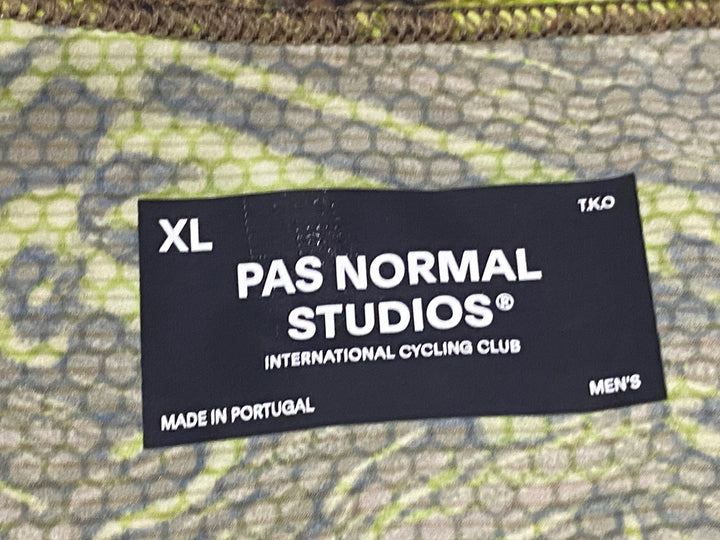 KJ292 パスノーマルスタジオ PAS NORMAL STUDIOS Men's T.K.O. Mechanism Pro Jersey - Disorder 半袖 サイクルジャージ カモ XL