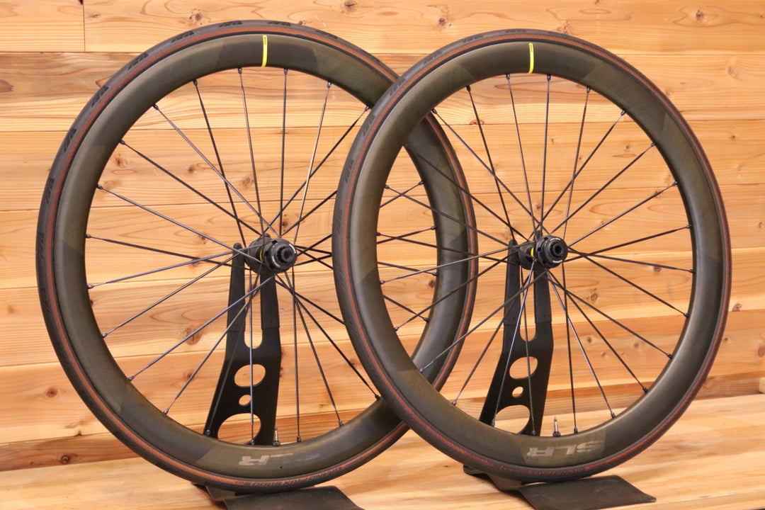 マヴィック MAVIC コスミック COSMIC SLR 45 DISC シマノ 11S/12S 19C カーボン チューブレスレディ ホイールセット 【広島店】