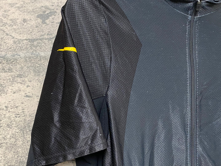 JV217 ナイキ Nike 半袖 サイクルジャージ 黒 S