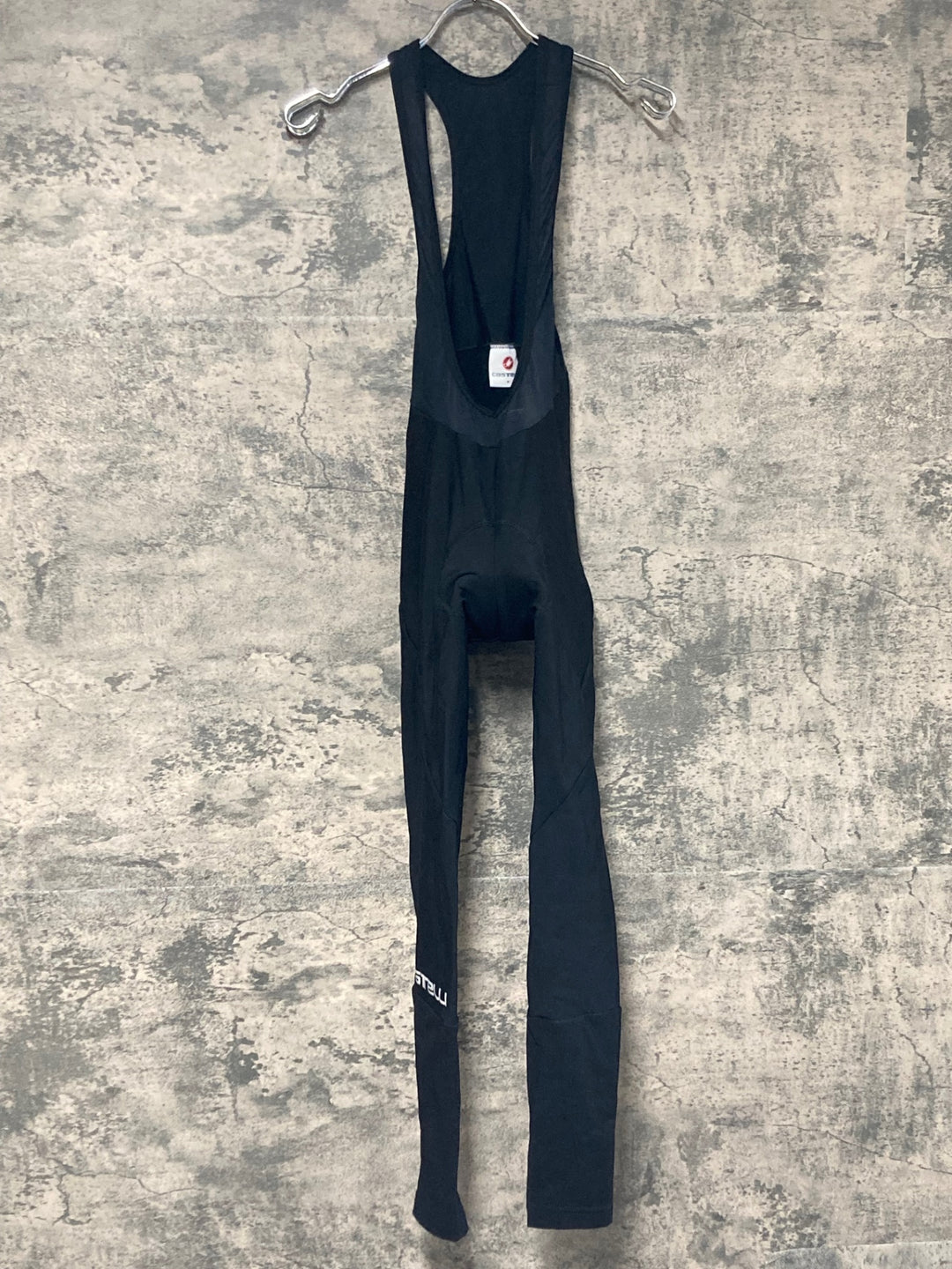 JV731 カステリ CASTELLI ビブタイツ 裏起毛 黒 M