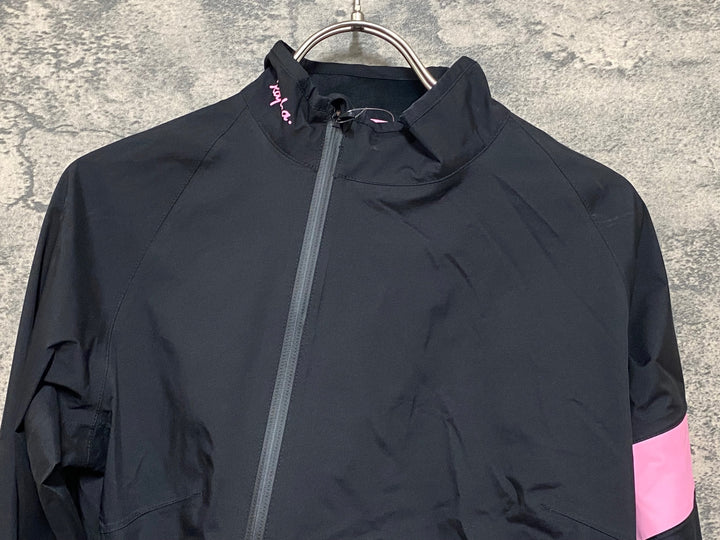 KF593 ラファ Rapha COLLECTOR'S EDITION CLASSIC RAIN JACKET 長袖 レインジャケット 黒 S レディース