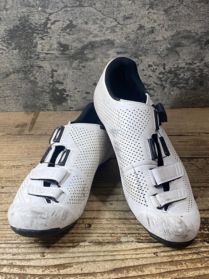 JT512 フィジーク fizik R4 Road shoe ビンディングシューズ 白 SPD-SL EU41 インソール欠品