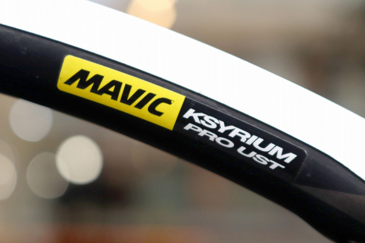 マヴィック MAVIC キシリウムプロ KSYRIUM PRO UST アルミ チューブレス ホイールセット シマノ12S/11S ワイドリ –  BICI AMORE ONLINE STORE