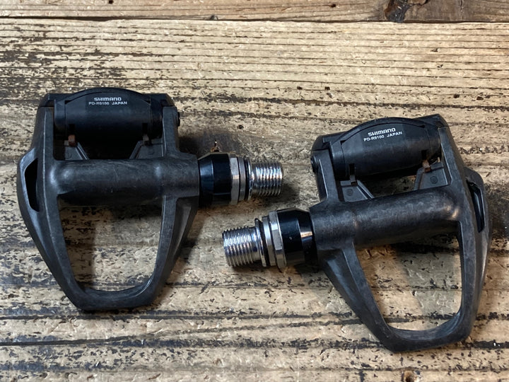 JH883 シマノ SHIMANO デュラエース DURA-ACE PD-R9100 ビンディングペダル SPD-SL ※プレート欠け