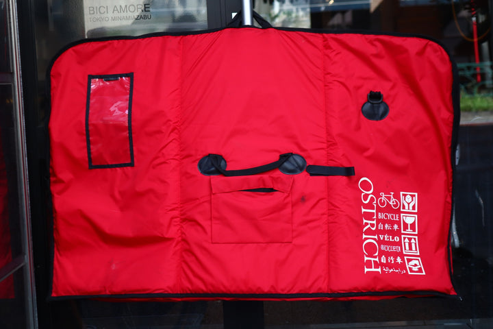 オーストリッチ OSTRICH OS-500 トラベル 輪行バッグ レッド 【東京南麻布店】