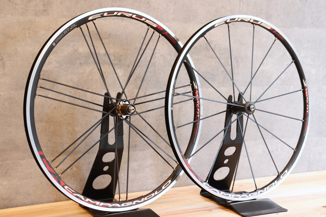 カンパニョーロ CAMPAGNOLO ユーラス EURUS 2WAY-FIT シマノ 10S アルミ チューブレス ホイールセット 【さいたま浦和店】