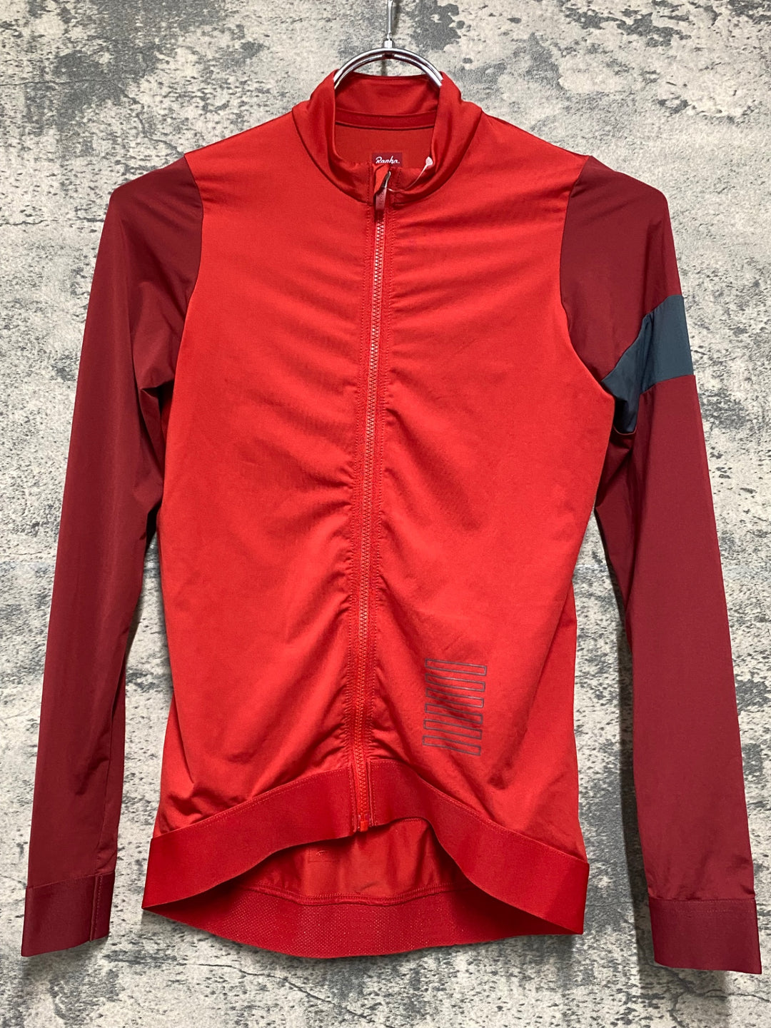 KJ318 ラファ Rapha women's Pro Team LS Traning Jersey 長袖 サイクルジャージ 赤 XS