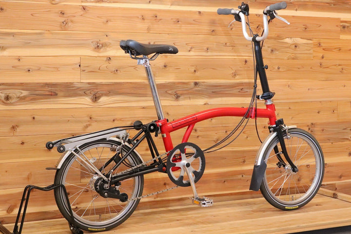 カスタム済み！ ブロンプトン BROMPTON M3R 16インチ 内装3段 外装2段 スチール ミニベロ 折り畳み 小径車 【広島店】